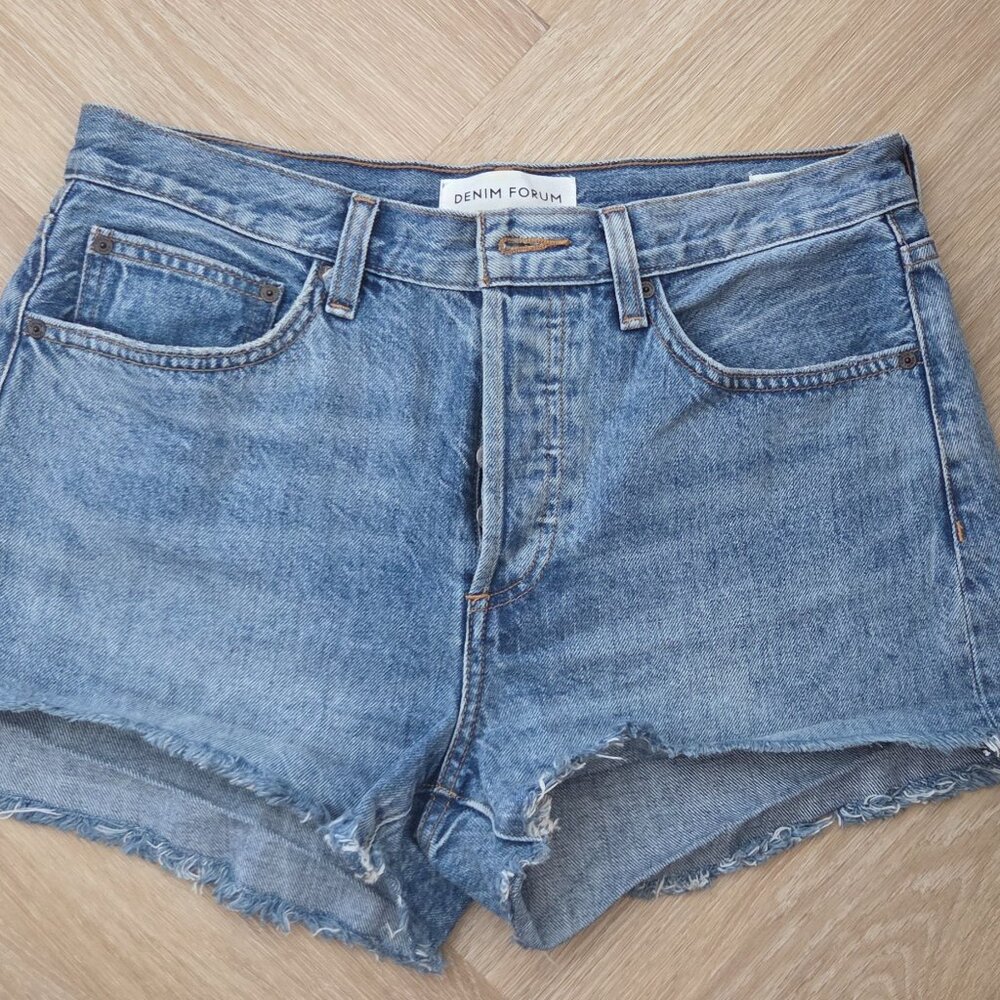 Denim forum shorts
